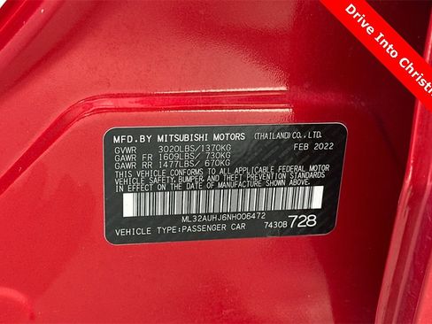 Used 2022 Mitsubishi Mirage ES image 34