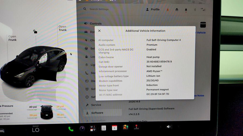 Used 2025 Tesla Model Y Long Range AWD/4WD image 15