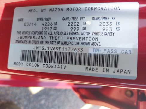 Used 2015 MAZDA MAZDA6 Touring image 38