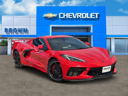 Used 2025 Chevrolet Corvette Stingray Preferred Cpe w/ Z51 Performance Package image 1