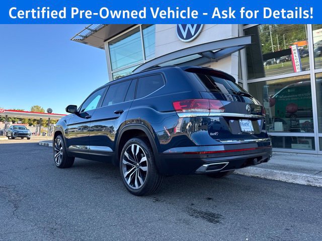 Certified 2022 Volkswagen Atlas SE w/ Panoramic Sunroof Package AWD/4WD image 3