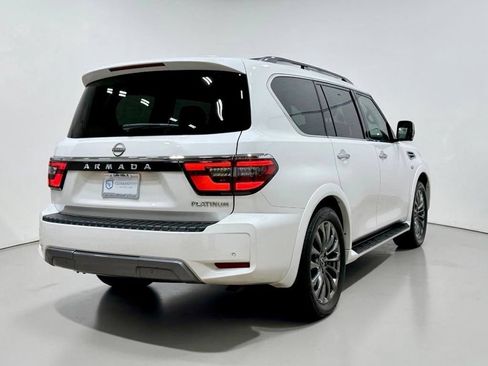 Used 2021 Nissan Armada Platinum w/ Captain's Chairs Package AWD/4WD image 9