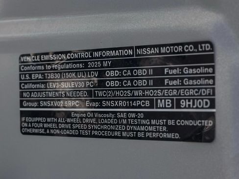Used 2025 Nissan Altima 2.5 SL FWD image 25