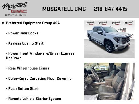 Used 2023 GMC Sierra 1500 SLT w/ SLT Premium Package AWD/4WD image 12