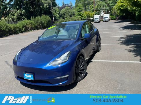 Used 2021 Tesla Model Y Performance AWD/4WD image 2