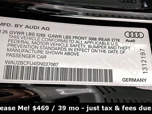 Used 2025 Audi A5 2.0T Premium Plus w/ Premium Plus image 34