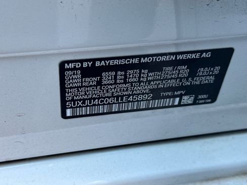 Used 2020 BMW X5 M50i w/ Executive Package image 42