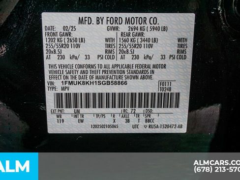 Used 2025 Ford Explorer ST-Line AWD/4WD image 62