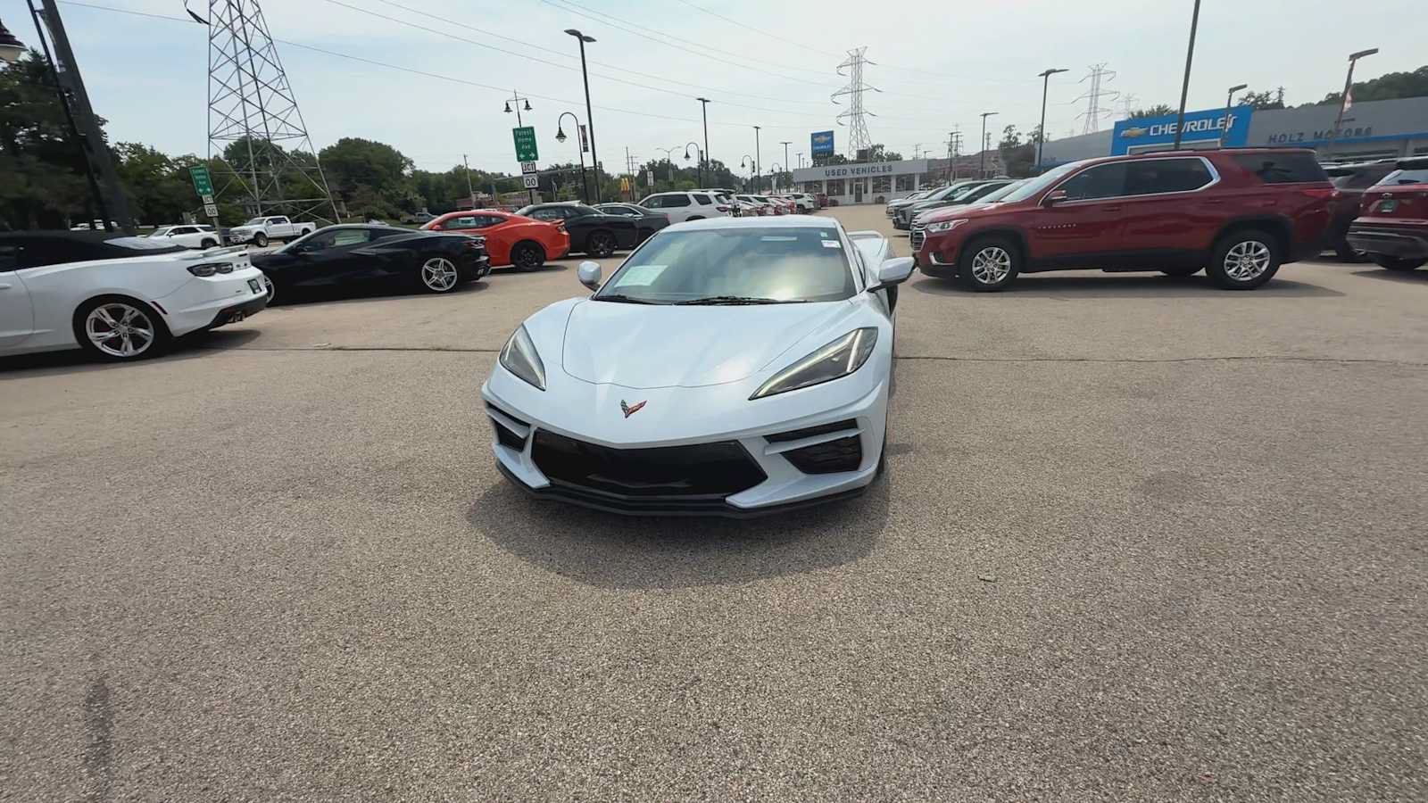 Certified 2021 Chevrolet Corvette Stingray Premium Cpe w/ Z51 Performance Package RWD image 3