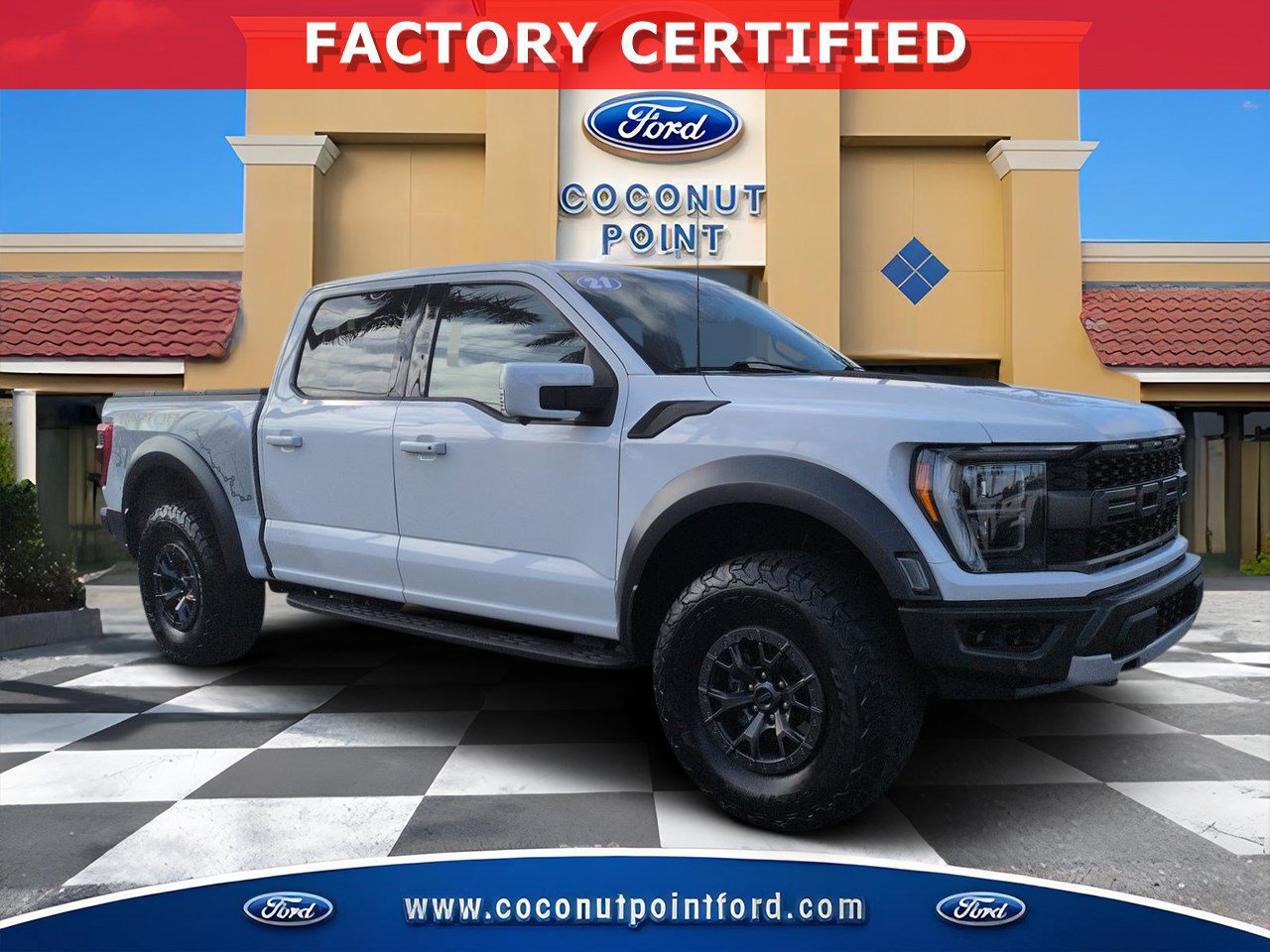 Certified 2021 Ford F150 Raptor w/ Raptor 37 Performance Package AWD/4WD image 1