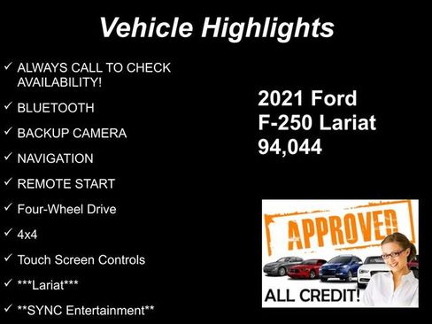 Used 2021 Ford F250 Lariat w/ Lariat Value Package image 9