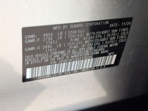 Used 2025 Subaru Outback Premium image 34