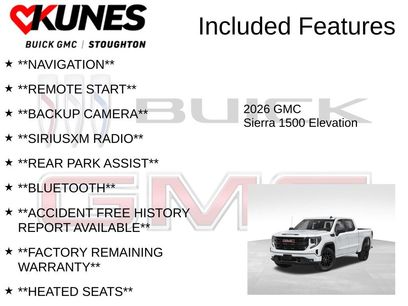 New 2026 GMC Sierra 1500 Elevation