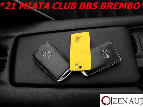 Used 2021 MAZDA MX-5 Miata Club w/ Brembo/BBS Recaro Package image 15