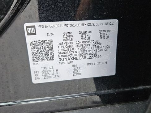 Used 2025 Chevrolet Equinox LT w/ Convenience Package II FWD image 16