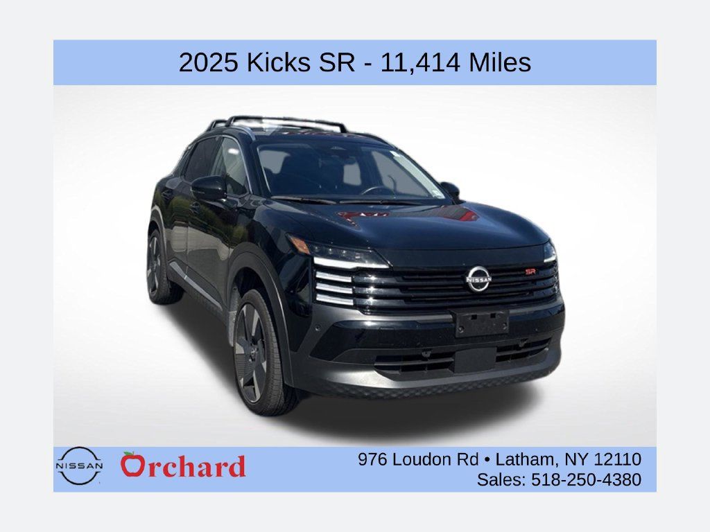 Certified 2025 Nissan Kicks SR w/ Illumination Package AWD/4WD 360° Tour