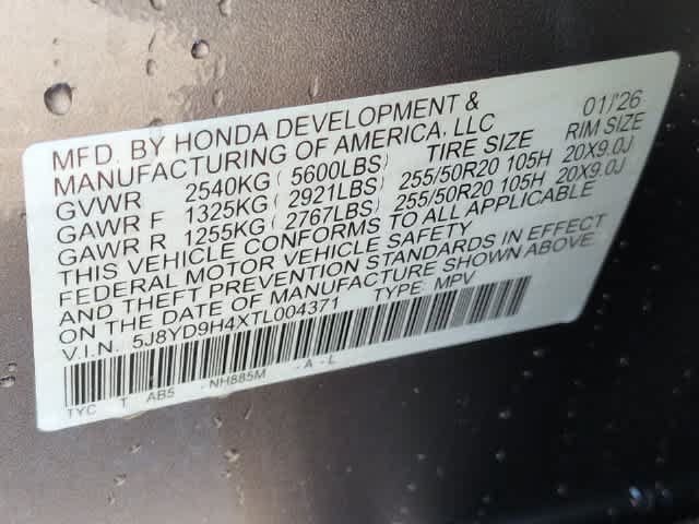 Certified 2026 Acura MDX w/ Technology Package FWD image 39