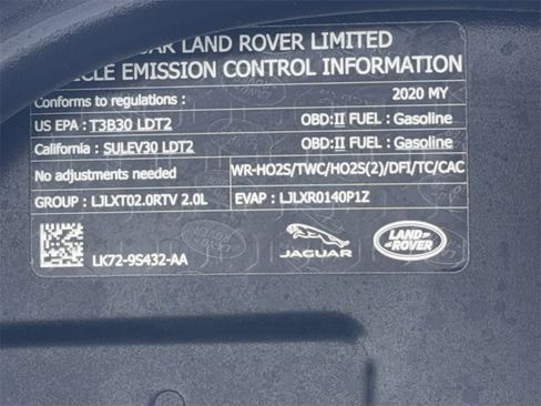 Used 2020 Land Rover Range Rover Evoque S image 61