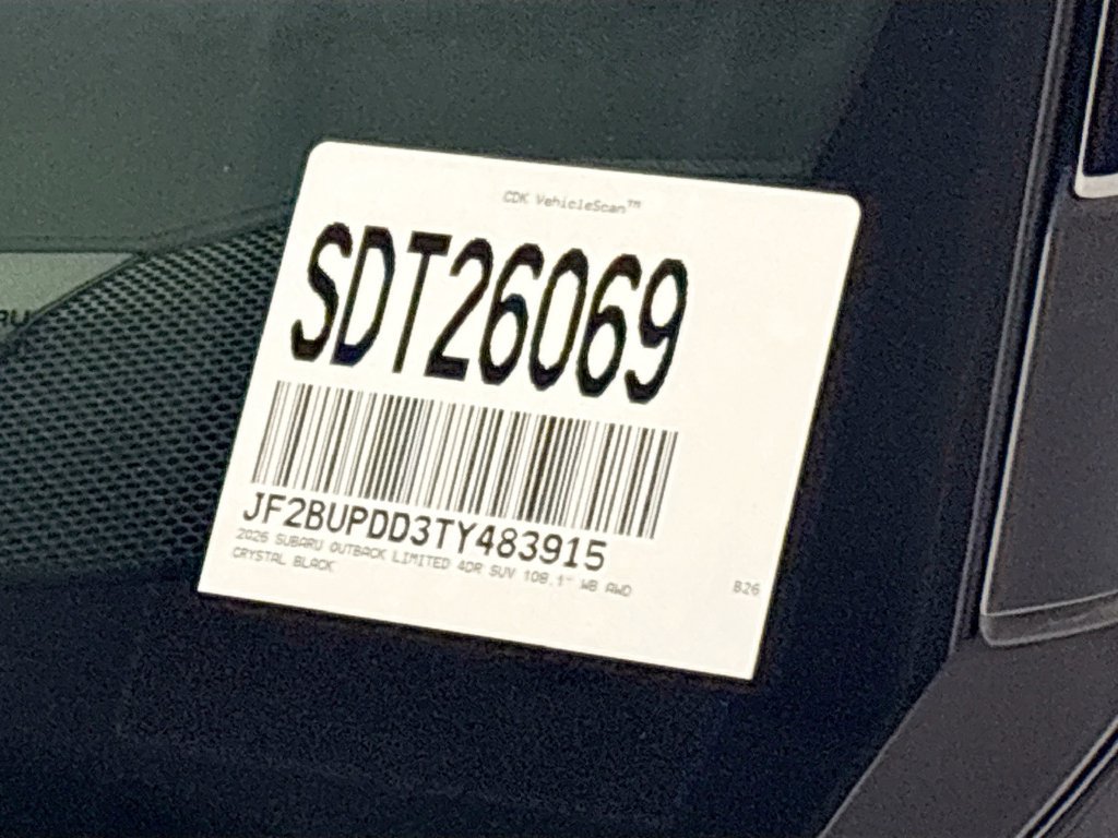 New 2026 Subaru Outback Limited AWD/4WD image 26