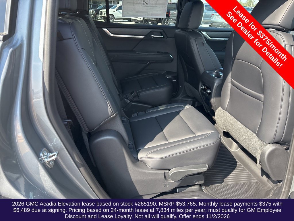 New 2026 GMC Acadia Elevation w/ Elevation Premium Package FWD image 19