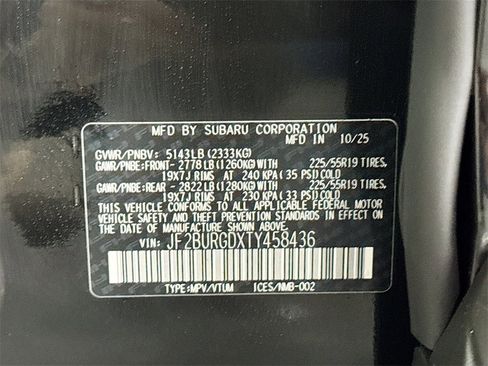 New 2026 Subaru Outback Limited XT image 31