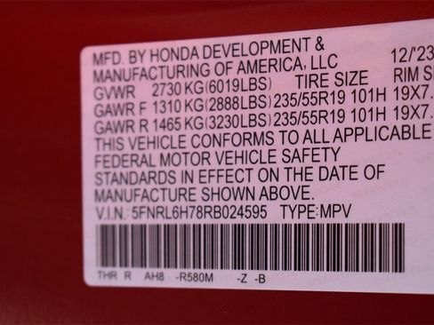 Used 2024 Honda Odyssey Sport image 43