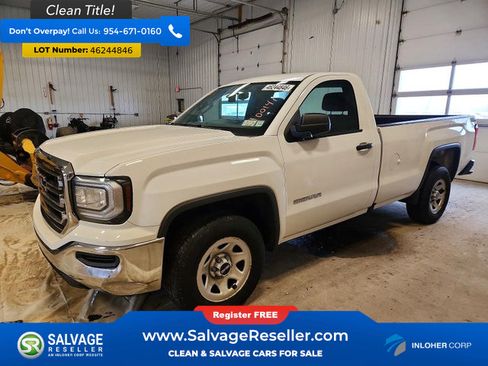 Used 2018 GMC Sierra 1500 2WD Regular Cab image 1