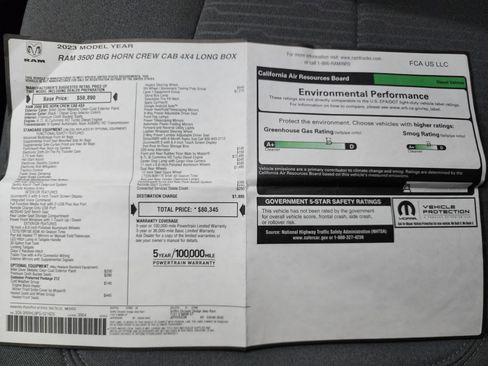 Used 2023 RAM 3500 Big Horn w/ Level 1 Equipment Group image 56