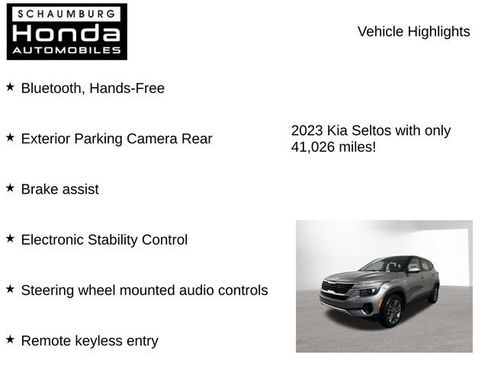 Used 2023 Kia Seltos LX AWD/4WD image 7