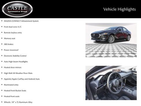 New 2026 MAZDA MAZDA3 2.5 S Sedan w/ Preferred Pkg image 4