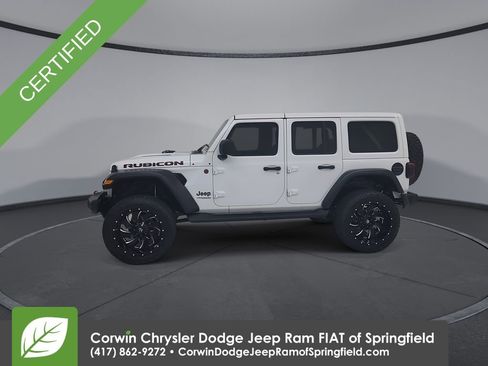 Certified 2021 Jeep Wrangler Unlimited Rubicon AWD/4WD image 8