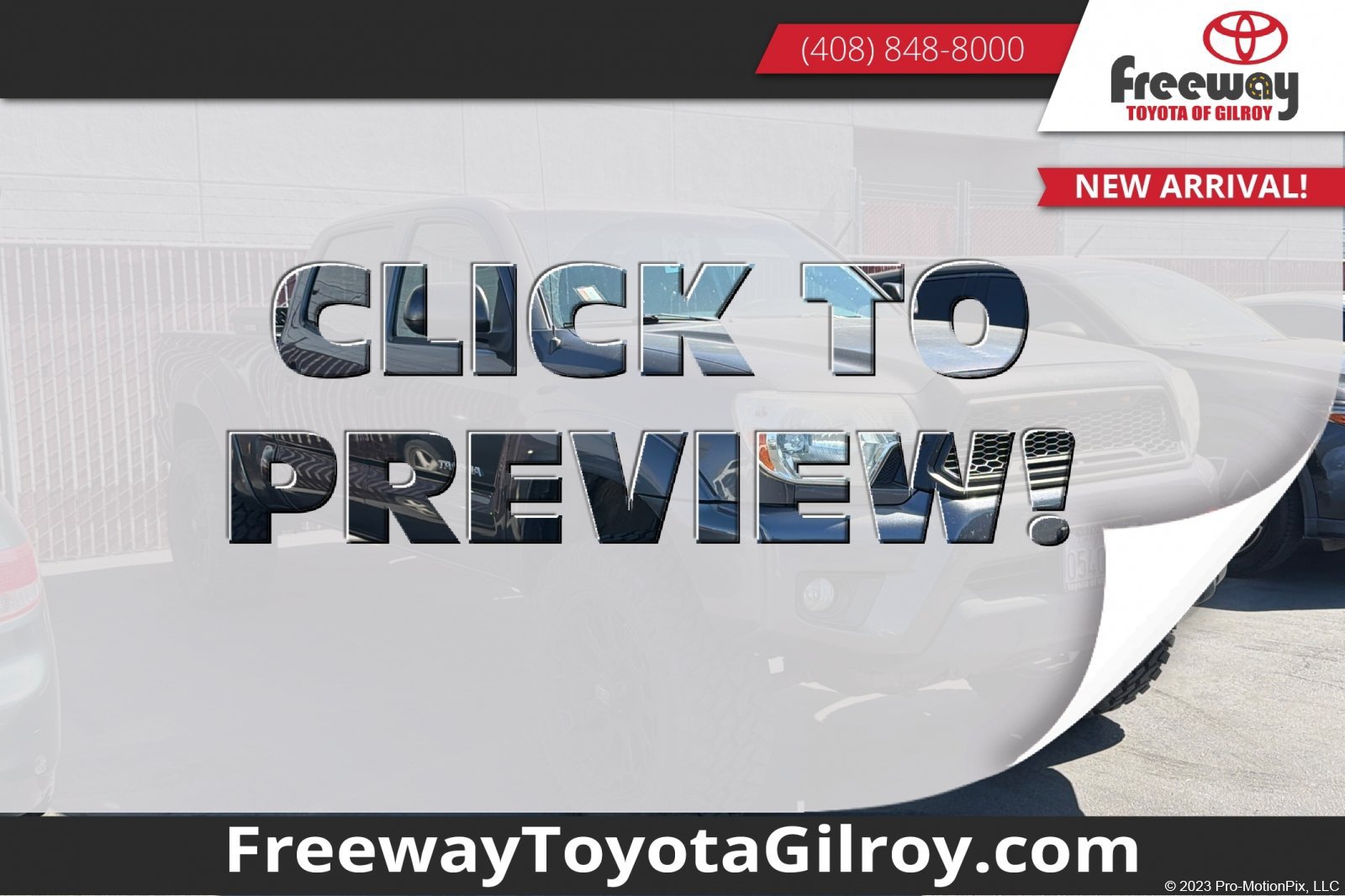 Used 2012 Toyota Tacoma 4x4 Double Cab w/ SR5 Pkg image 1