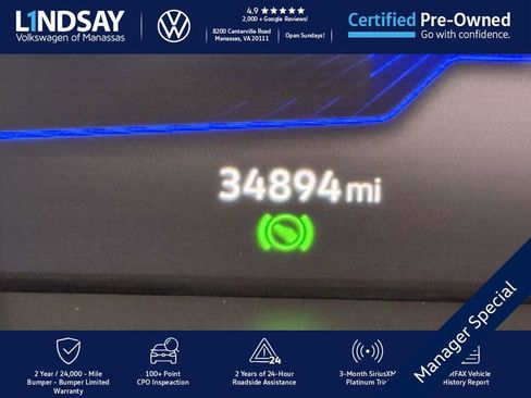 Certified 2022 Volkswagen Tiguan SE w/ Panoramic Sunroof Package image 25