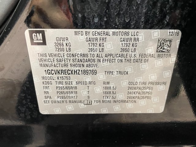 Used 2017 Chevrolet Silverado 1500 LT w/ All Star Edition AWD/4WD image 26