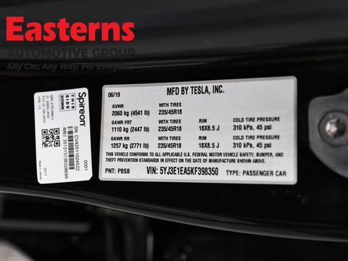 Used 2019 Tesla Model 3 Standard Range Plus RWD image 29