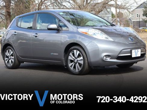 Used 2015 Nissan Leaf SV w/ LED & Quick Charge Package image 1