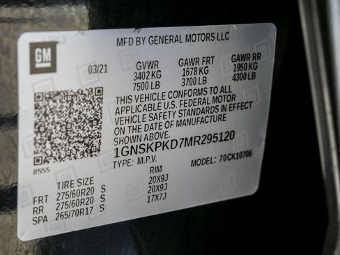 Used 2021 Chevrolet Tahoe Z71 w/ Luxury Package image 39