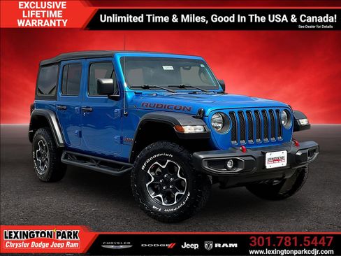 Used 2023 Jeep Wrangler Unlimited Rubicon w/ Cold Weather Group AWD/4WD image 1
