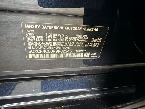 Used 2023 BMW X5 sDrive40i w/ M Sport Package RWD image 11