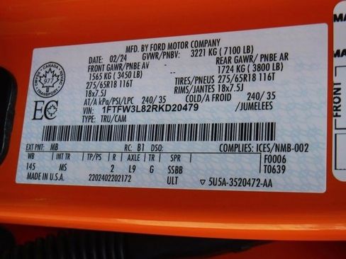 Used 2024 Ford F150 XLT w/ Tow/Haul Package image 42