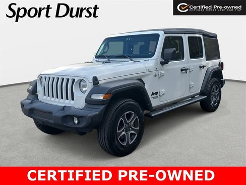 Certified 2021 Jeep Wrangler Unlimited Sport image 2