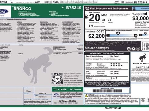 Used 2023 Ford Bronco Big Bend image 4