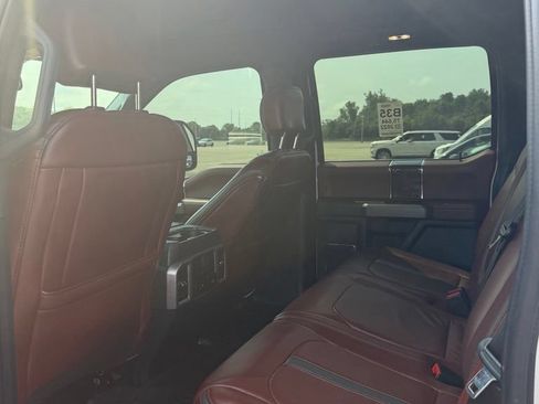 Used 2022 Ford F450 Platinum w/ Camper Package AWD/4WD image 8
