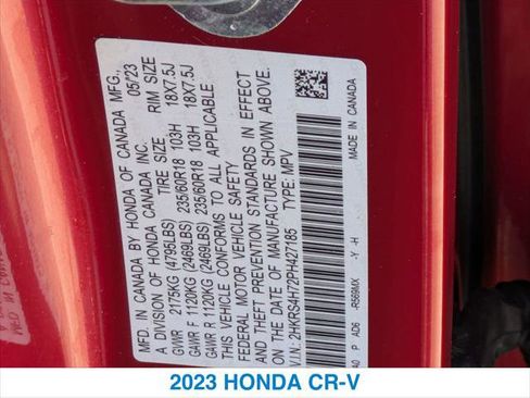 Certified 2023 Honda CR-V EX-L image 26