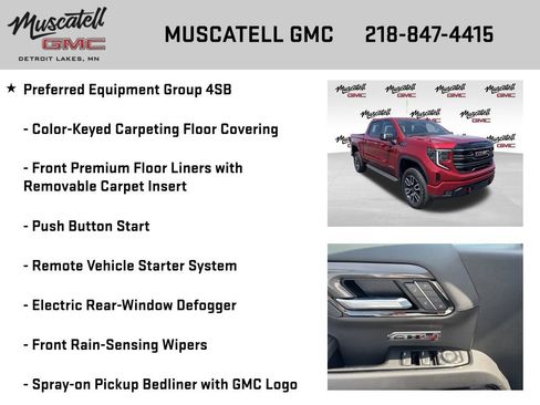 Used 2026 GMC Sierra 1500 AT4 w/ Technology Package AWD/4WD image 12