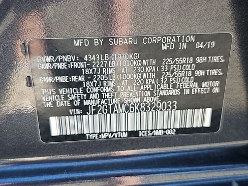 Used 2019 Subaru Crosstrek 2.0i Limited w/ Popular Package #4 AWD/4WD image 19