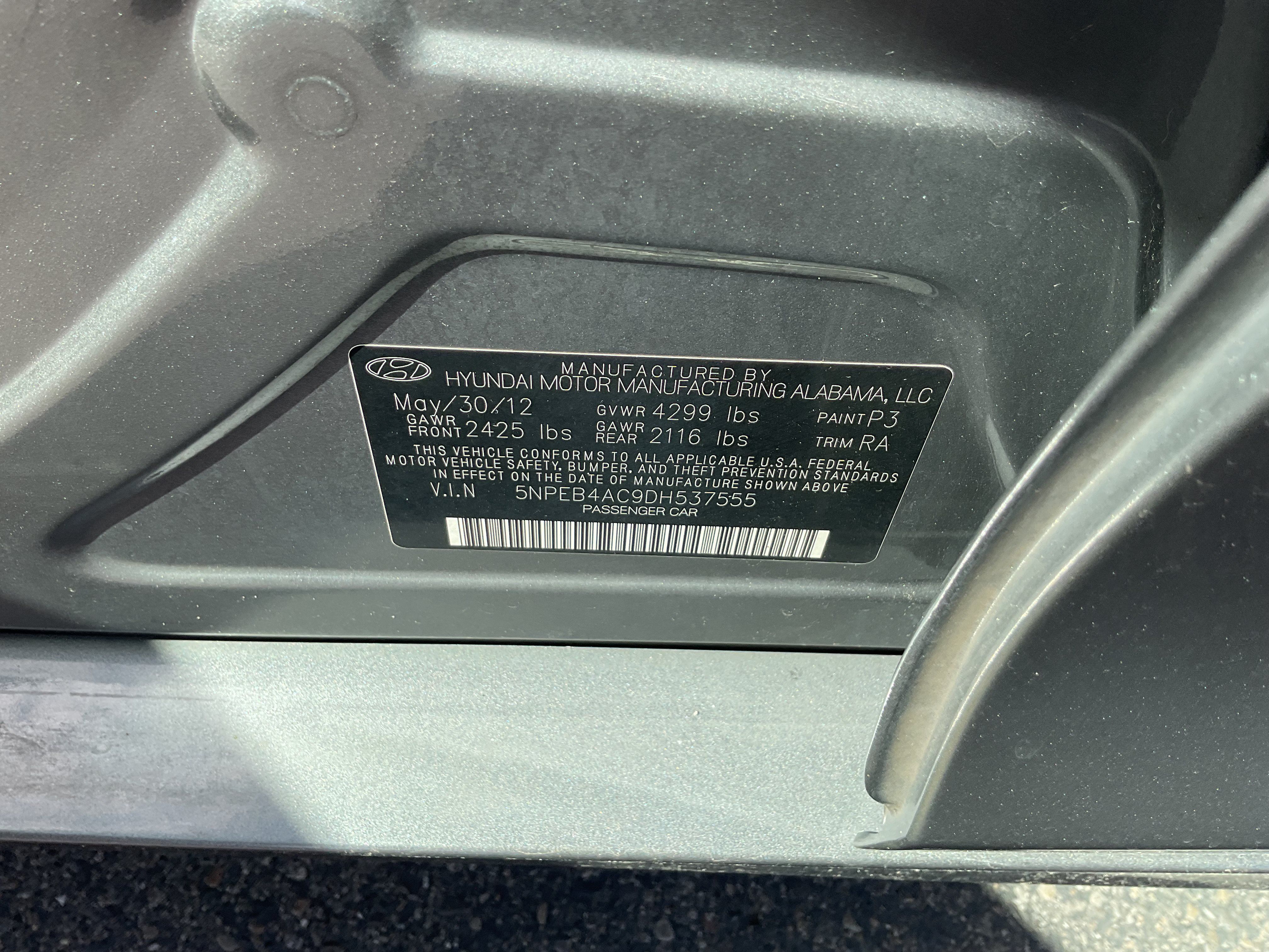 Used 2013 Hyundai Sonata GLS w/ Popular Equipment Pkg FWD image 15