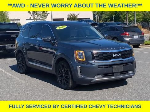 Used 2022 Kia Telluride SX w/ SX Prestige Package AWD/4WD image 3