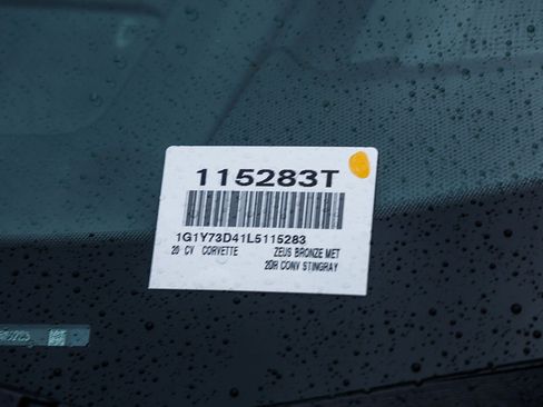 Used 2020 Chevrolet Corvette Stingray Preferred Conv w/ 2LT Preferred Equipment Group image 24