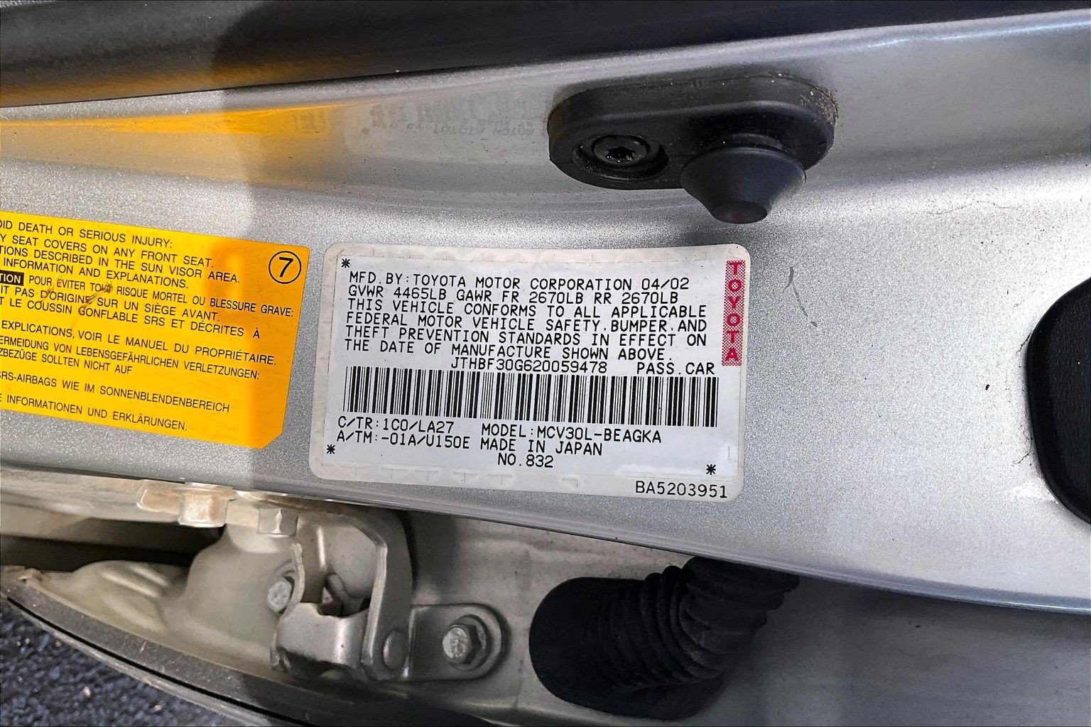 Used 2002 Lexus ES 330 FWD image 5